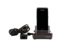 Honeywell Ethernet-Cradle, 1× Ethernet, mit Netzteil, EU-Netzkabel – für CT40, ohne Schutzboot