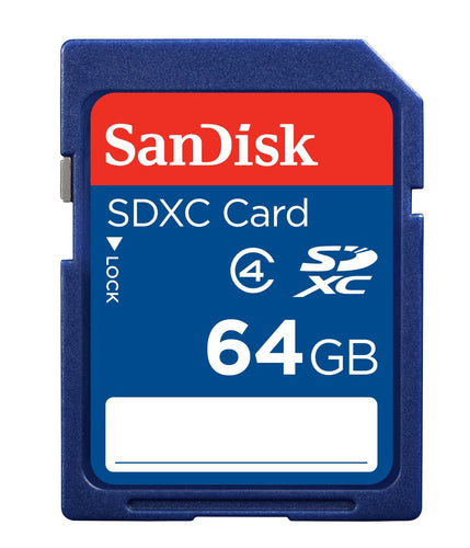 SanDisk Speichergerät – 64 GB, SDXC, Klasse 4