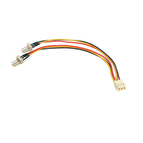 StarTech.com Molex Y-Kabel Stromkabel – Molex 3-polig (M)–Molex 3-polig (W), 0,152 m, weiss