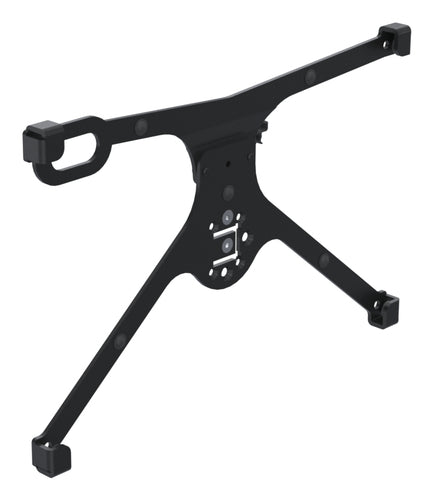 Ergonomic Solutions Tablet-Tischhalterung für Samsung Galaxy Tab A 11" – Metall, Sicherheitsschraube – Schwarz