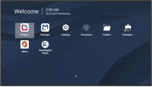 Viewsonic CDE5514-2C – Signage-Display, 55", Ultra HD 4K, 500 cd/m², 24/7, Android