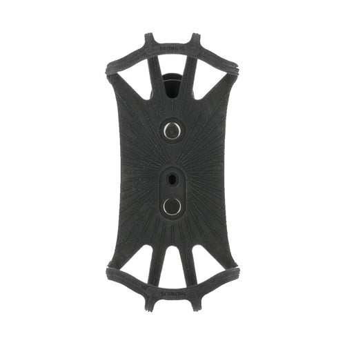 Mobilis 001359 – Gürtelclip, Silikon, drehbar 90° – für Gürtel – Schwarz