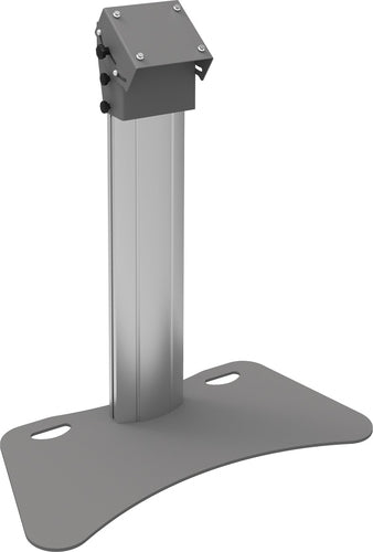 SmartMetals Digital-Signage-Stand für 50" Displays – 65 kg Tragkraft – Aluminium, Grau – 062.0595-65