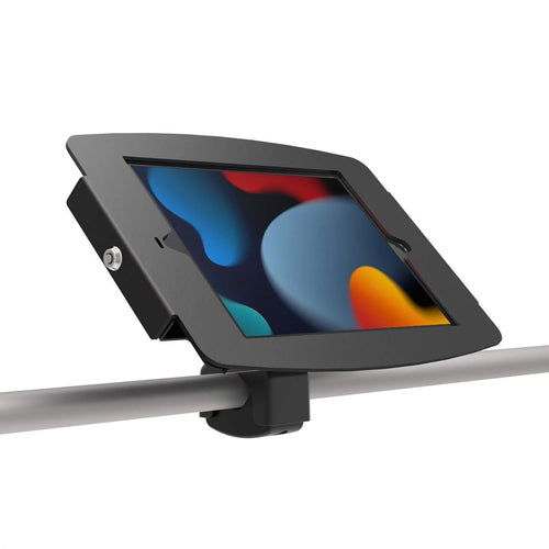 Compulocks Tablet-Rahmen – für iPad 10,2" (7.–9. Gen.) – abschliessbar, VESA 75×75/100×100 – Schwarz