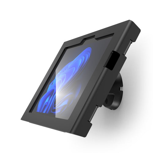 Compulocks Tablet-Wandhalterung – für Surface Go 10,0–10,5" (1.–4. Gen.) – VESA 75×75, 100×100 – Schwarz