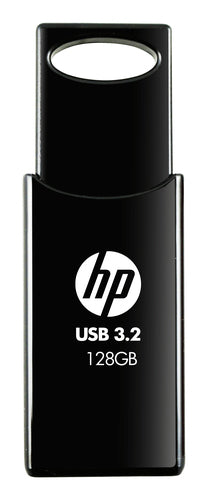 HP 712w – 128 GB USB-Stick USB 3.2 Gen 1 (USB-A), 120 MB/s, Schwarz