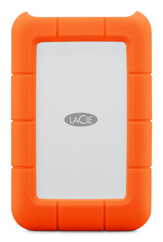 LaCie Rugged Mini 1 TB – Externe HDD, USB-C (USB 3.2 Gen 1), 2,5", Orange, 130 MB/s