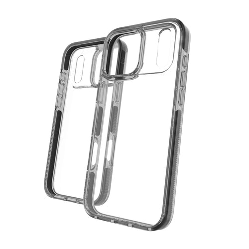 ZAGG Santa Cruz Backcover – für Apple iPhone 17 Pro Max, Graphen, Jet Black, bis 4 m sturzsicher