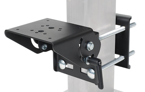 Gamber-Johnson 7160-0357 – VESA-Adapterplatte – VESA 75×75 mm – neigbar – Schwarz – für Gabelstapler