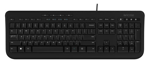 Incase Wired Keyboard 600 – Tastatur – kabelgebunden, USB – QWERTY (Nordisch) – Schwarz