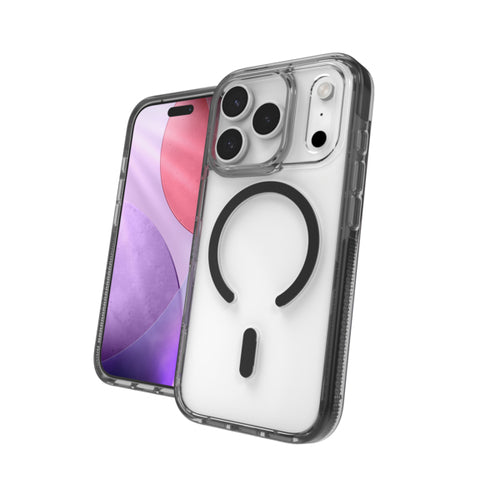ZAGG Santa Cruz Snap Backcover – für Apple iPhone, MagSafe, Jet Black