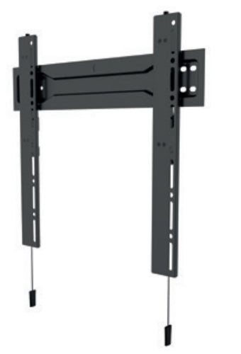 Hagor BL Superslim 400 – Wandhalterung, für 32–55", VESA 400×400, bis 35 kg, höhenverstellbar, schwarz