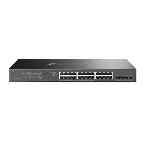 TP-Link SG2428LP – Managed Switch – 24×GbE, 4×SFP, L2/L2+, PoE+ 150 W, 1U