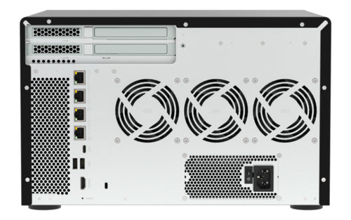 QNAP TVS-H1277AX-R5-16G – 12-Bay NAS – AMD Ryzen 5 Pro 7645, 16 GB RAM, 10GbE