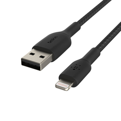 Belkin Lightning Kabel, 3 m, Schwarz, MFi-zertifiziert