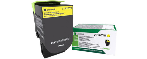 Lexmark Toner – gelb, 2300 Seiten – für Farb-Laserdrucker/Multifunktionsgeräte