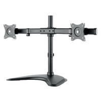 Hagor HA TABLEMOUNT FS 8708 – Tischhalterung, 2 Monitore, bis 27", VESA 75 × 75/100 × 100 mm, 10 kg