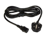 Honeywell Netzkabel für Honeywell MX9, MX9005VMCRADLE, MX9HL, Eurostecker (Typ C) auf IEC C14, Schwarz