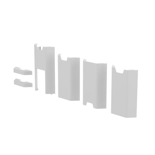 Ergotron 98-609-030 – Hülle für Wall Track, CareFit Combo Arm, Weiss