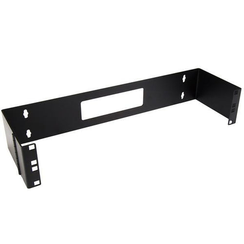 StarTech.com Rack-Wandhalter 19" – Wandmontage – 2U – 501 × 151 × 88 mm – 10 kg – für EIA/ECA-310-E – Schwarz