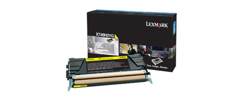 Lexmark Toner – Gelb, 10000 Seiten – für Lexmark X748