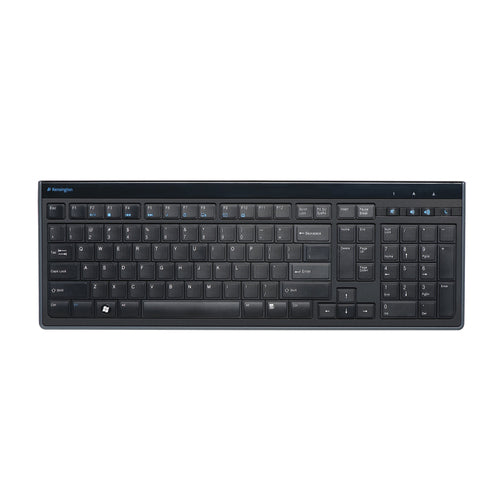 Kensington Advance Fit Slim – Tastatur, kabelgebunden, AZERTY-Layout (BE)