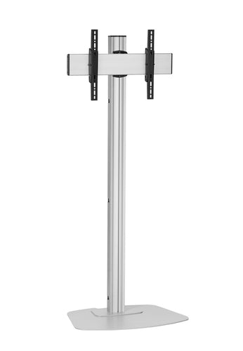 Vogel's F 1864S Bodenstand – Einzelstange 180 cm, VESA 600×400, Silber