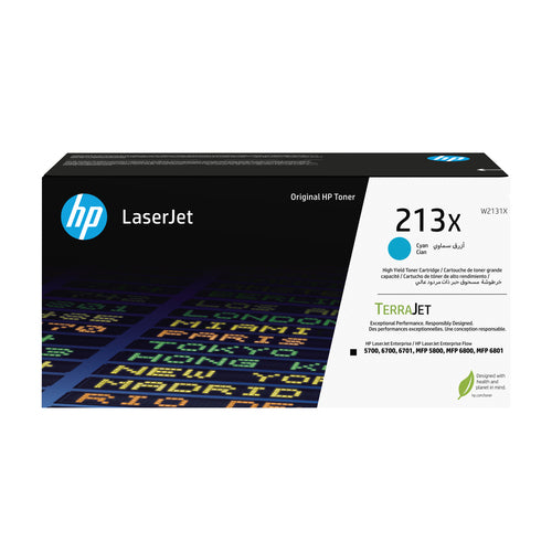 HP Toner 213X – cyan, 6000 Seiten