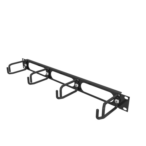 Vertiv Kabelmanagementtafel, 1U horizontal, Metall, schwarz, 1 Stück