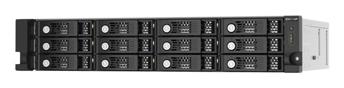 QNAP TL-R1220SEP-RP – 12-Bay Rack 2U HDD/SSD-Gehäuse – für 2,5"/3,5" HDD/SSD, SAS/SATA