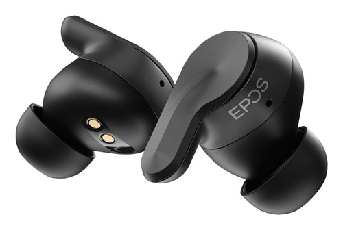Epos ADAPT E1 – True Wireless In-Ear Kopfhörer – Bluetooth, BTD 900C-Dongle – Schwarz – für Microsoft Teams