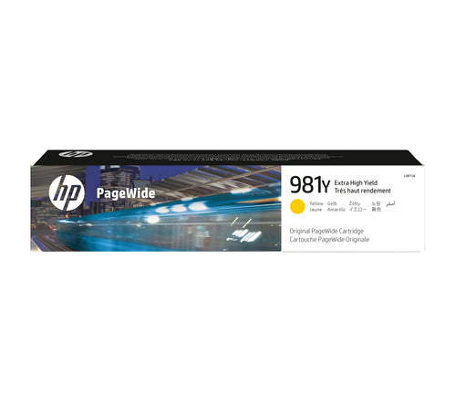 HP Tintenpatrone 981Y, Gelb – für Inkjetdrucker und Multifunktionsgeräte