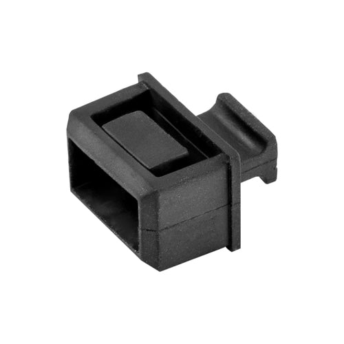 StarTech.com SFP Schutzkappen – Gummi, für SFP Steckplätze, Schwarz, 10er Pack, 14,6×10,1×14,9 mm