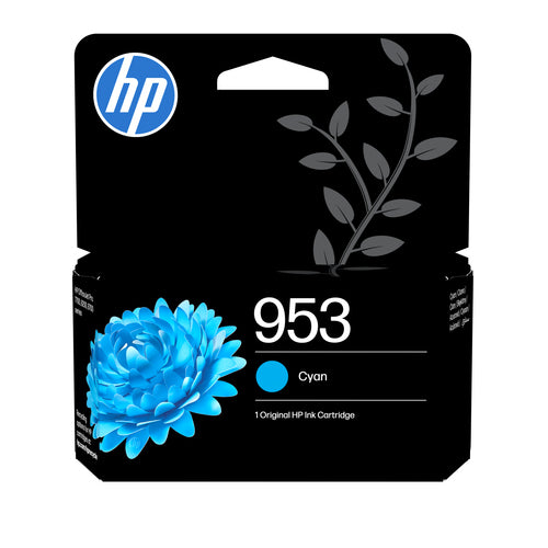 HP 953 Cyan Tintenpatrone (Original) – 630 Seiten – für HP OfficeJet Pro 7720/7730/7740, 8210, 8720/8730