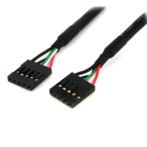 StarTech.com USB-IDC auf IDC Kabel – USB 2.0 (480 Mbit/s) – 0,61 m – Schwarz