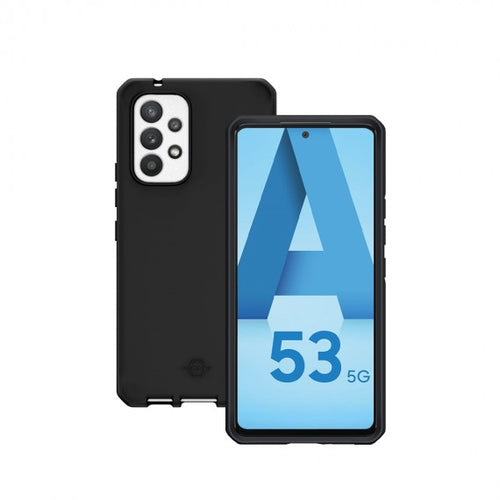 Mobilis Backcover SPECTRUM – für Samsung Galaxy A53 – schwarz matt
