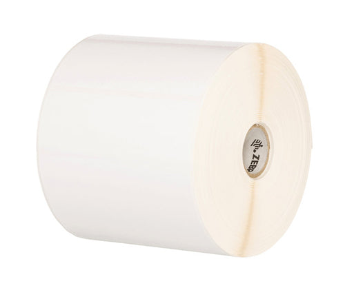 Zebra Druckeretiketten, 102 mm × 69,9 m, weiss, Polyester, permanent, 12 Rollen