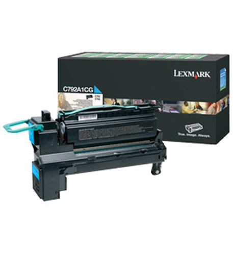 Lexmark Toner – cyan, 6000 Seiten