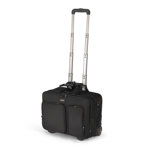 DICOTA Top Traveller Roller SEVEN – Business-Trolley 14–16", 25 l, 2 Rollen, Polyester, Schwarz