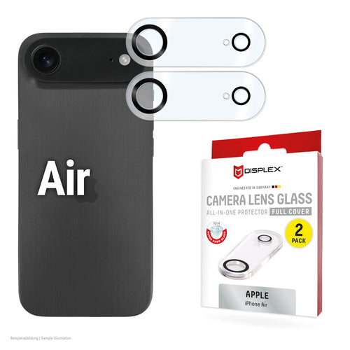 E.V.I. Kameralinsenschutz, 10H – für iPhone Air –  – Transparent