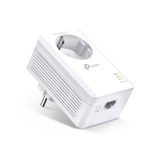 TP-Link TL-PA7017P – Powerline-Starter-Kit – 1 Gbit/s, HomePlug AV2, 1× RJ-45, mit Durchgangssteckdose