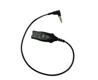 Poly Adapterkabel – für Headsets – 3,5 mm auf QD – Schwarz