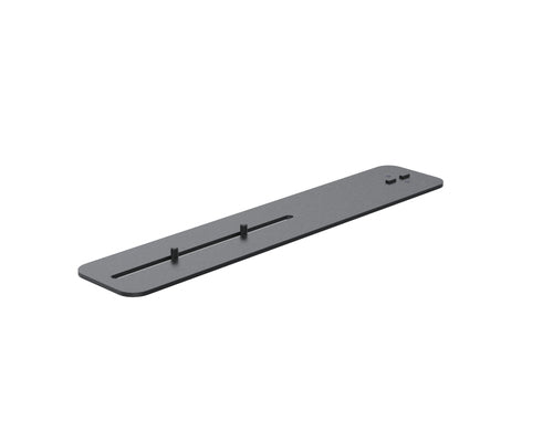Ergonomic Solutions SPACEPOL – Seitenhalterung, 250 mm, Schwarz