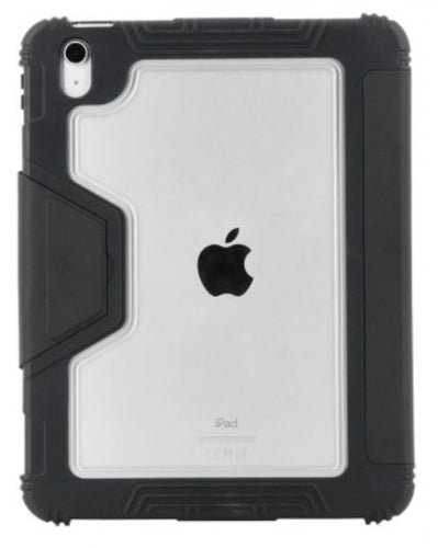 Mobilis Tablet-Hülle für iPad 10,9" (10. Gen.) – Schwarz/Transparent