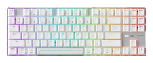 CHERRY MX 8.2 Pro TMR Wireless – Tastatur, kabellos (Bluetooth/2,4 GHz), US-Layout (EN) – für Windows & iOS
