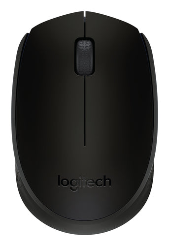 Logitech B170 Maus – kabellos, 2,4 GHz, schwarz