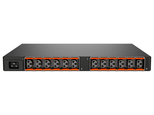 Vertiv VP5U21A0 Switched Rack-PDU 3,6 kW – Überwacht, IMD – 1U, Eingang IEC C20 – C13/C19×12