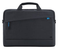 Mobilis Notebook-Tasche bis 14" – Wasserdicht, abnehmbarer Schultergurt – Schwarz
