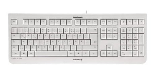 CHERRY KC 1000 – Tastatur, kabelgebunden (USB), ES-Layout (ES), Fullsize (mit Ziffernblock) – für Windows