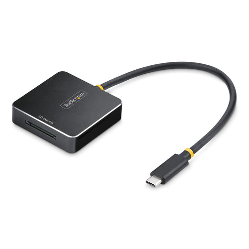StarTech.com SD-Express USB-C Kartenleser – SD/SDHC/SDXC, USB 3.2 Gen 2 (10 Gbit/s) – Schwarz
